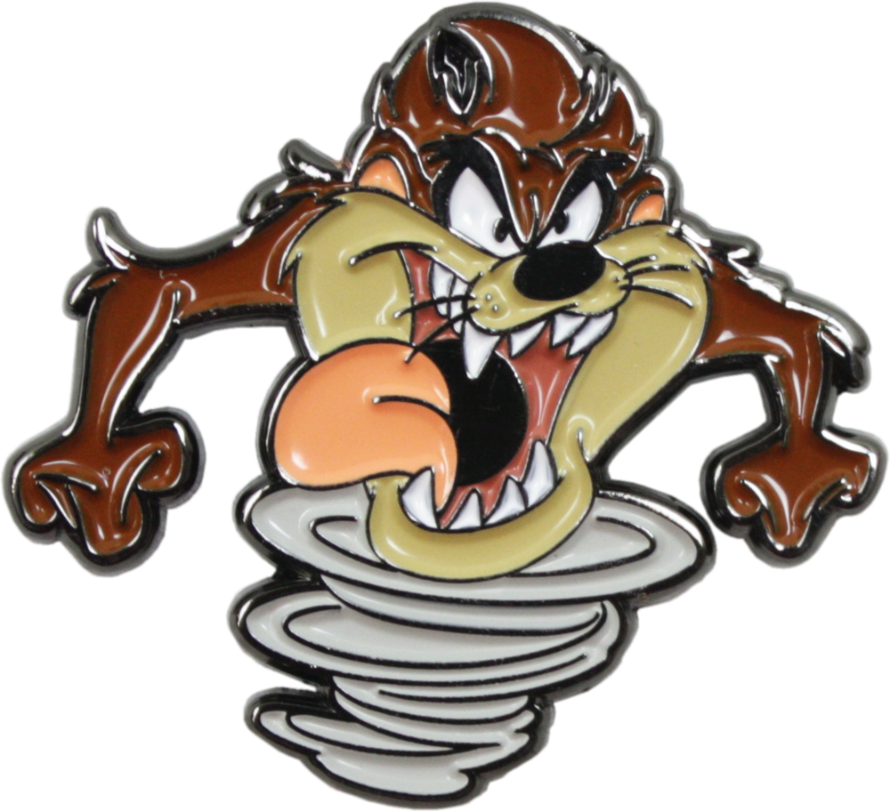 Square Deal Recordings & Supplies - Wholesale Lapel Pin/Button - Enamel Pin - Looney Tunes - Taz The Tasmanian Devil1