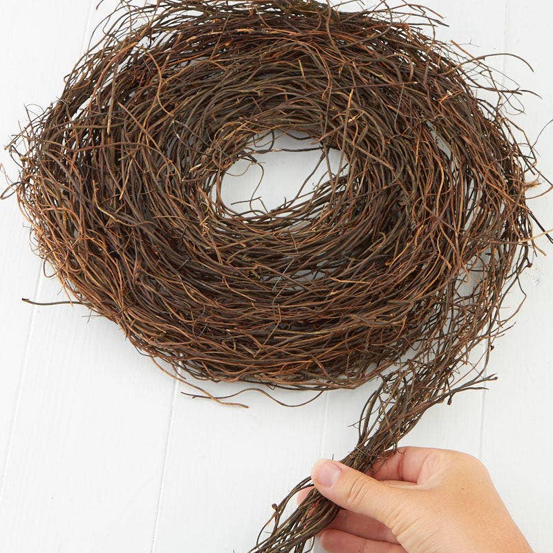 Factory Direct Craft – Engroshandel Krans – 15 fod naturlig rattan kviste kranse - tynd Angel Vine2