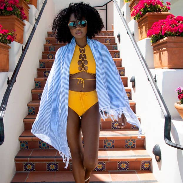 Santa Margherita Sarong Towel for wholesale by Riviera Towel Company