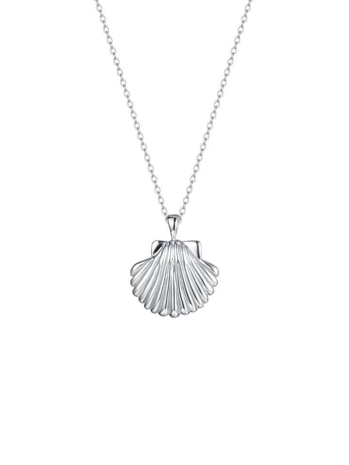 Sun Shell Necklace in Sterling Silver for wholesale by Malakai the Label