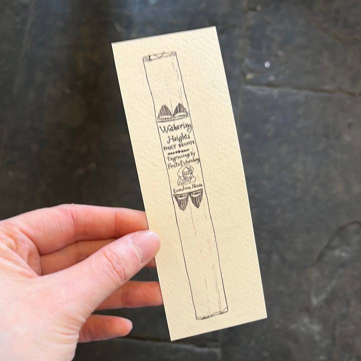 Wuthering Heights Bookmark for wholesale by Georgina The Librarian