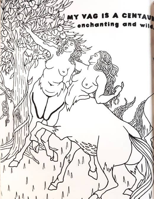 Microcosm Publishing & Distribution - Wholesale Colouring and activity book – adult - My Vag: A Rhyming Coloring Book4