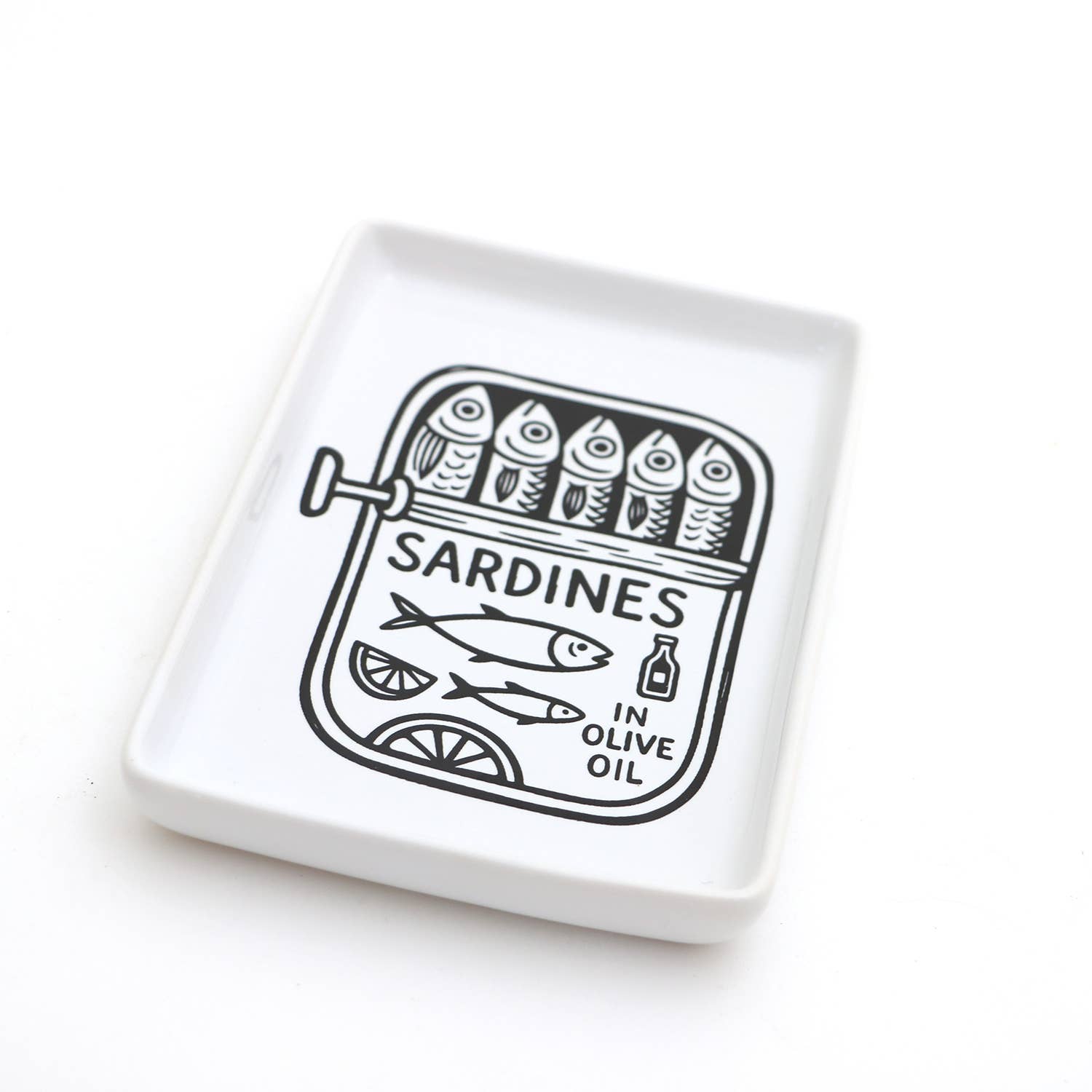 Lenny Mud - Wholesale Decorative Tray - Sardines in can Tray, Olive oil dipping dish or trinket2