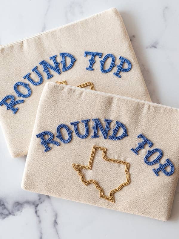 La Pochette in Tela Round Top per la vendita all'ingrosso da parte di The Tiny Tassel