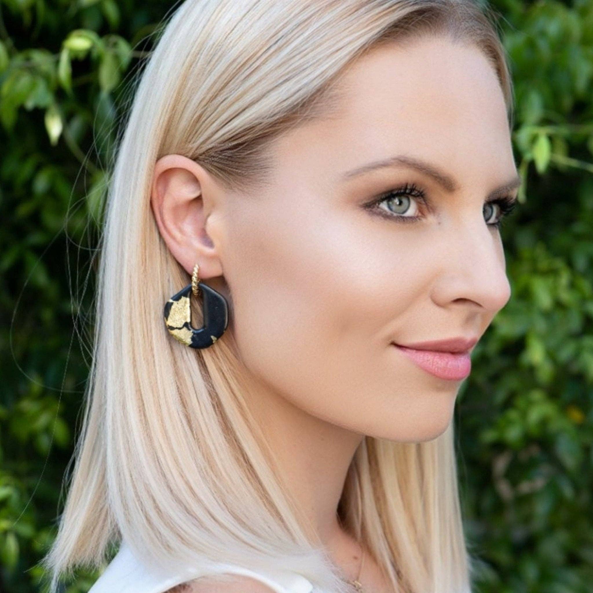 DUESTELLE ITALIA - Vendita all'ingrosso Orecchini pendenti - Orecchini a cerchio oro - BLENDA2