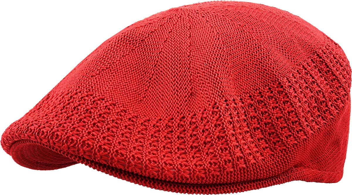 KBETHOS – Großhandel Newsboy Hat/Ballonmütze – Unisex – Mesh Efeu häkeln119
