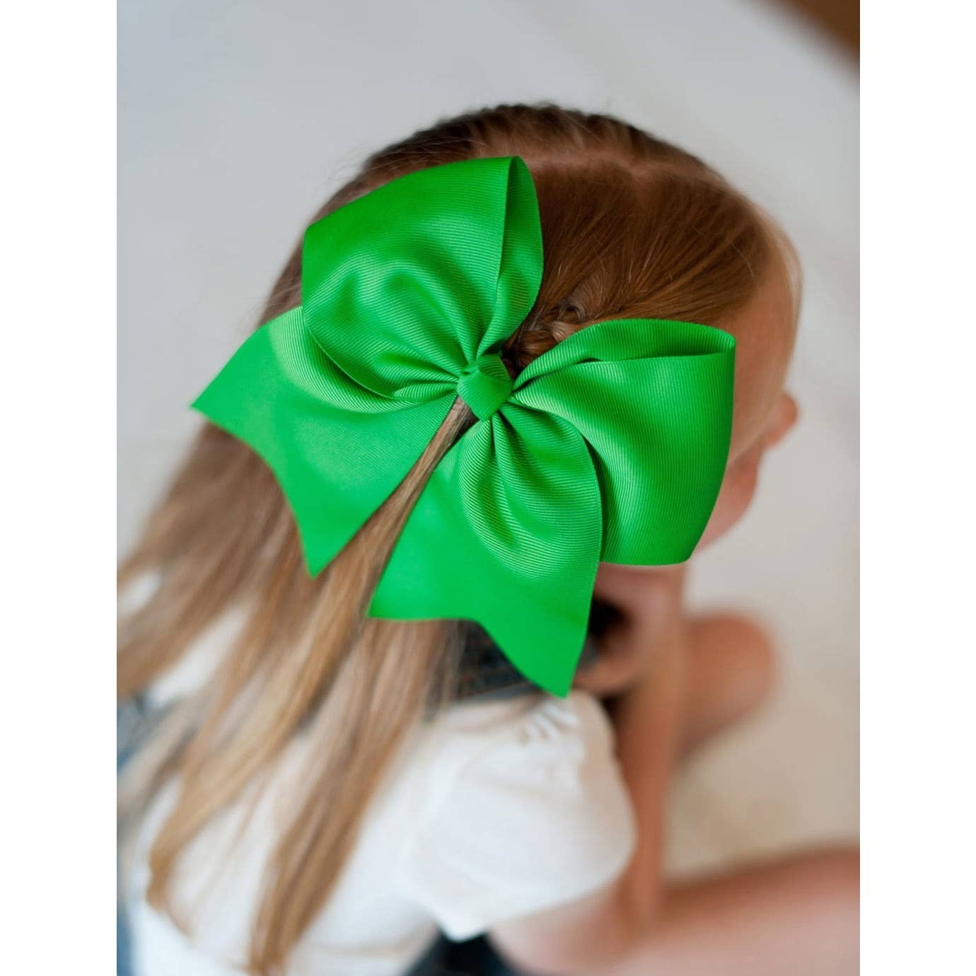 Wholesale Boutique - Wholesale Hair Bow - Kids - Green Hair Bow2