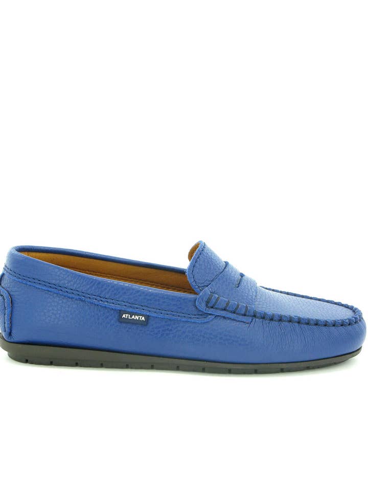 032 Walkers - submarine blue grainy for wholesale by Atlanta Mocassin