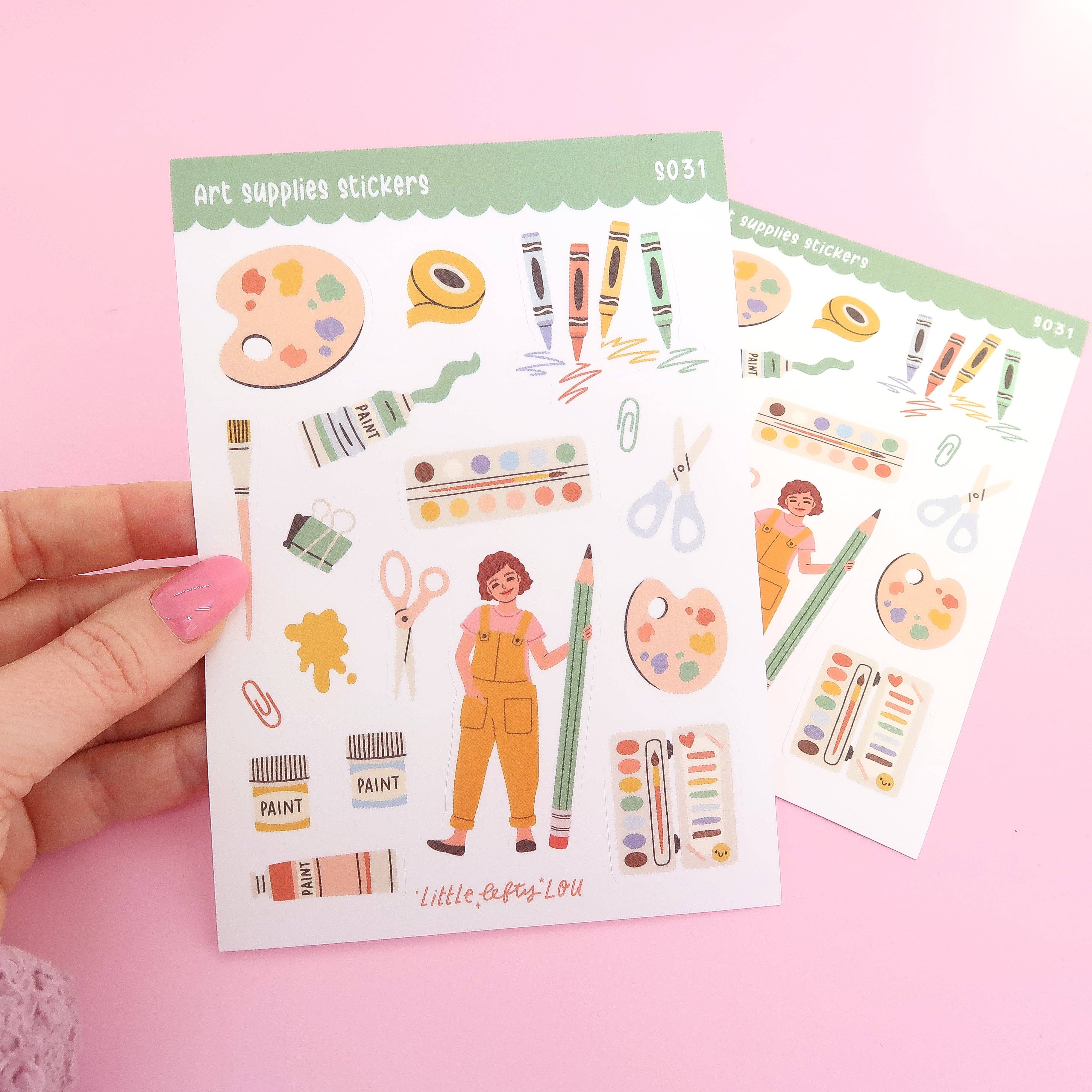 Little Lefty Lou - Vendita all'ingrosso Adesivo - Adesivi impermeabili per forniture artistiche1