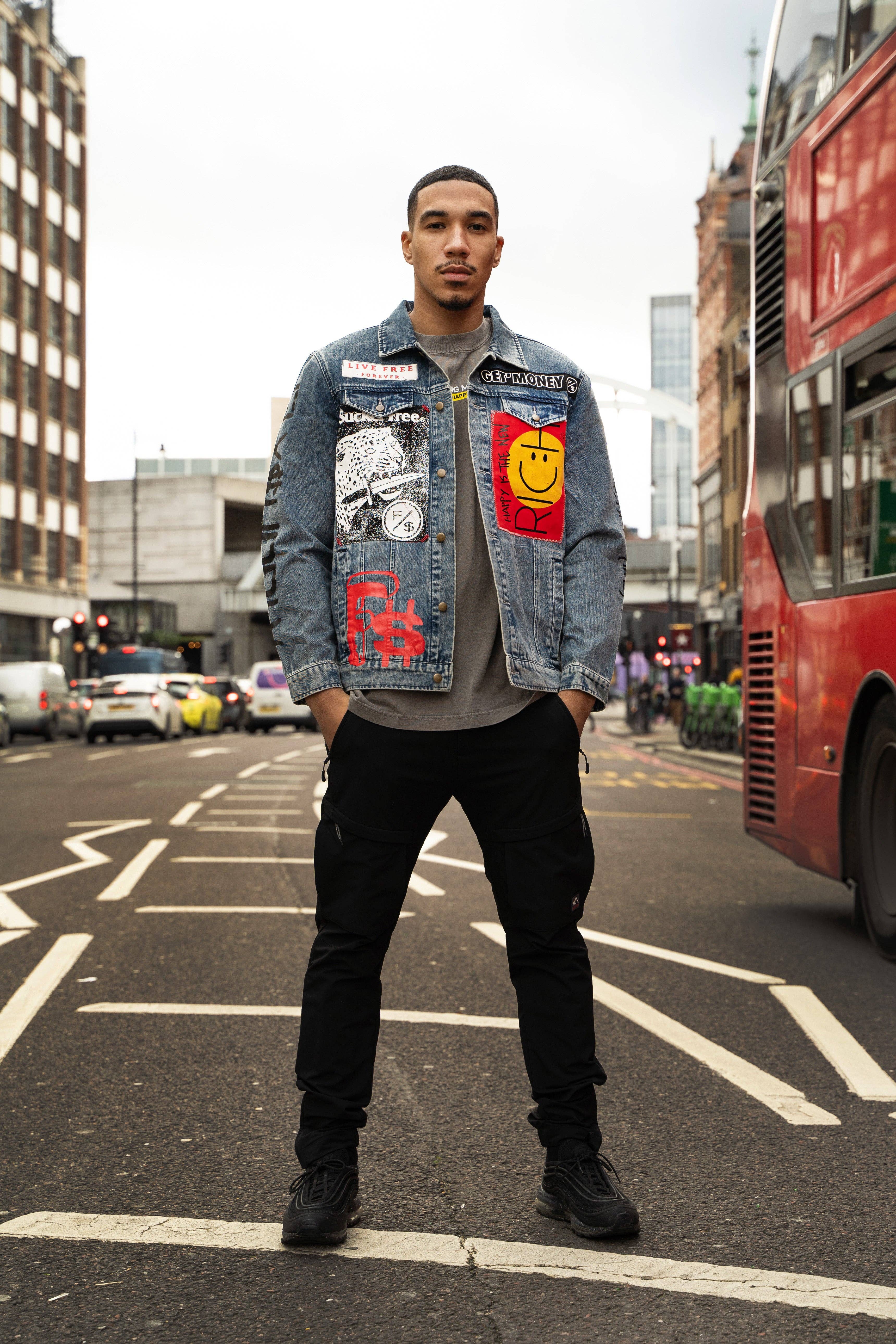 New Rich Denim Jacket (Denim) for wholesale on Faire20