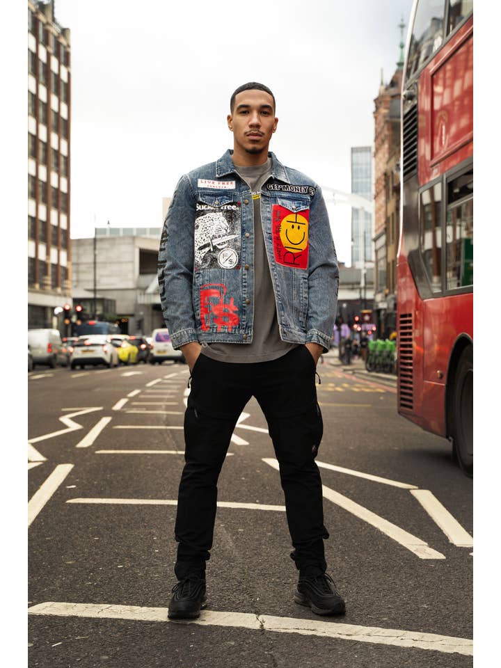 New Rich Denim Jacket (Denim) for wholesale on Faire20