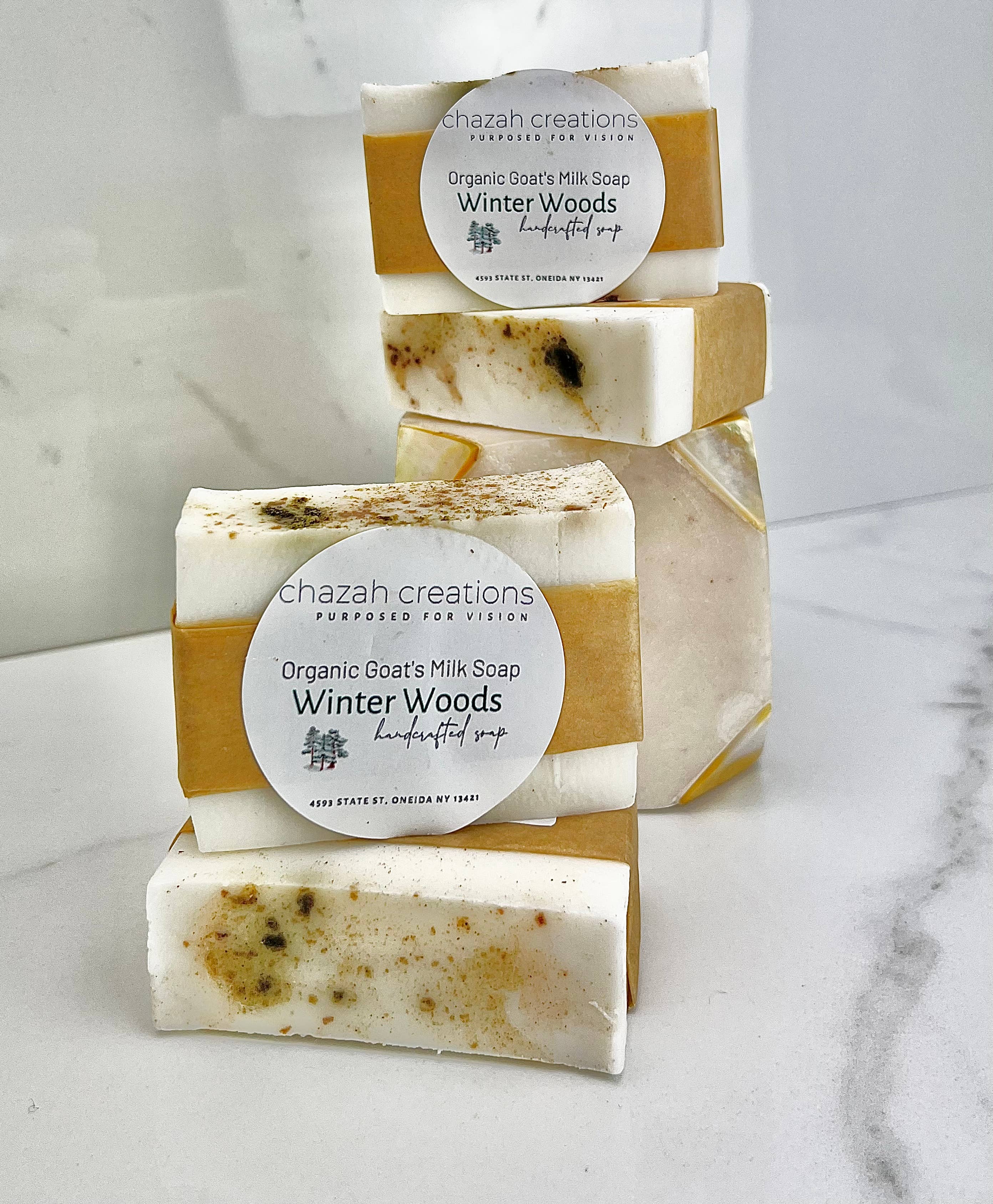 chazah creations, LLC - Wholesale Bar Soap - Organic Goat's Milk Soap-2