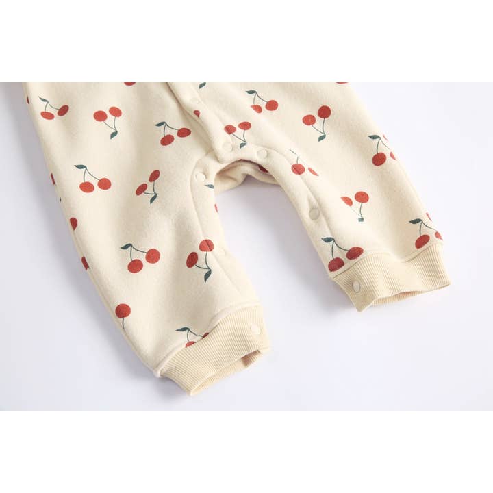 MyKids-USA® - Vendita all'ingrosso Tutina - Neonati - Pagliaccetto monopetto da bambina con stampa di ciliegie10