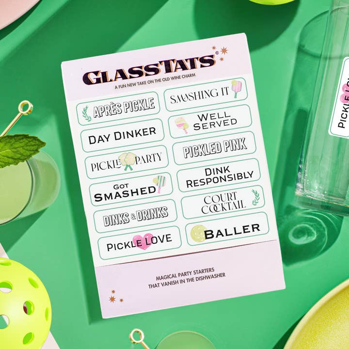 Pickleball, allesammen for engroshandel hos GlassTats