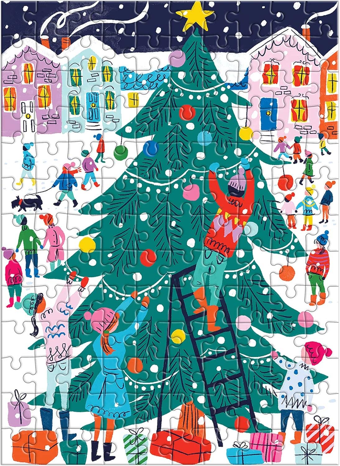 Chronicle Books - Wholesale Ornament - Tree Decorating 130pc Puzzle Ornament2