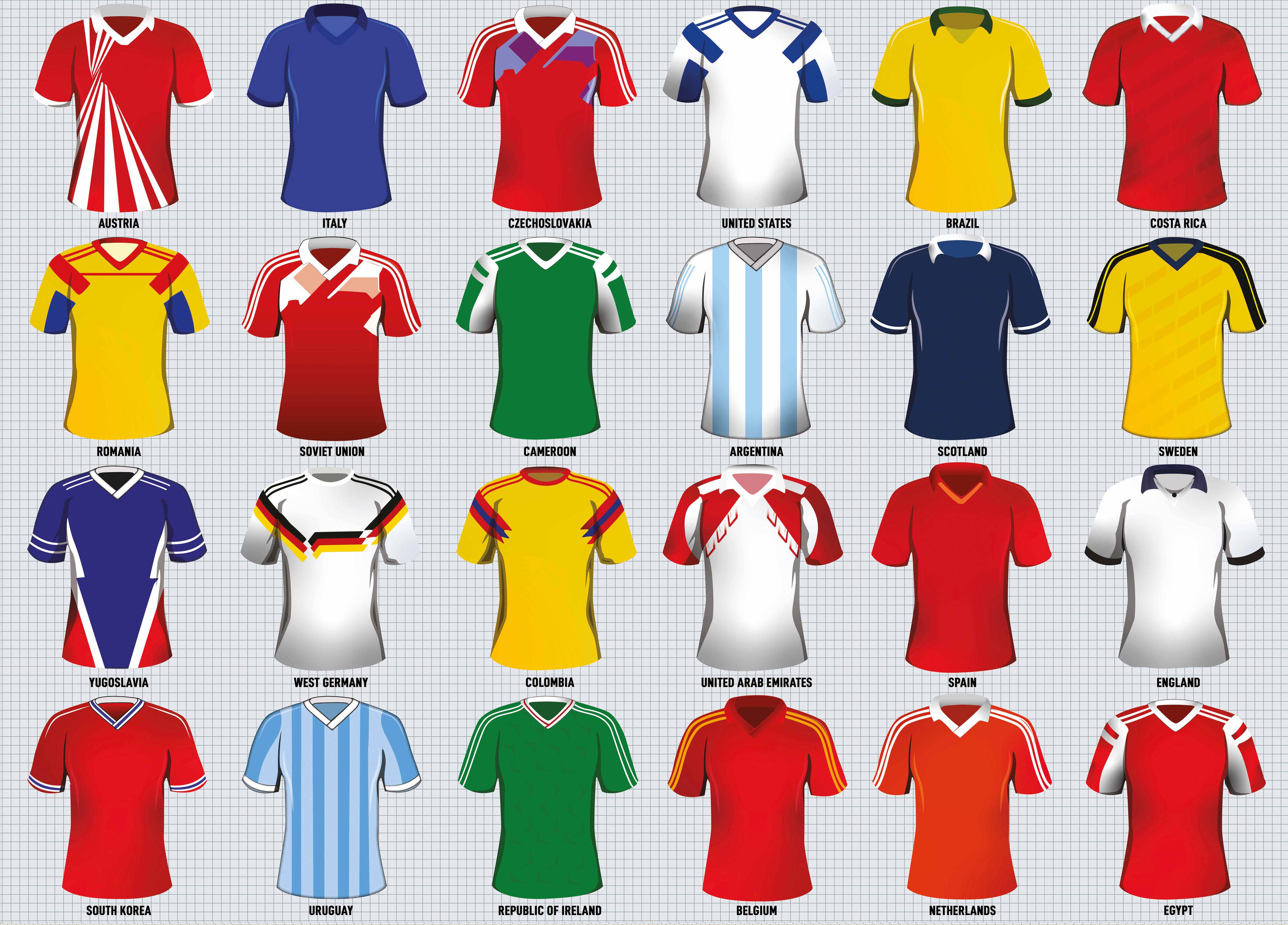 Coach House Partners – wholesale Puzzle – Adult – Vintage Football Tops 1000 Piece Jigsaw Puzzle1