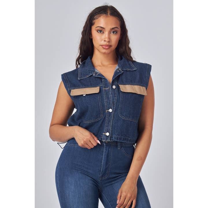 COLETE DE GANGA CITY EDGE por atacado de Esmeray Clothing