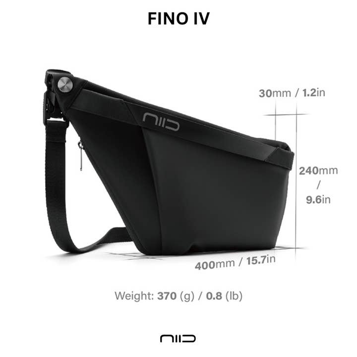 NIID - Wholesale Belt Bag - Men's - NIID FINO IV Chest Bag