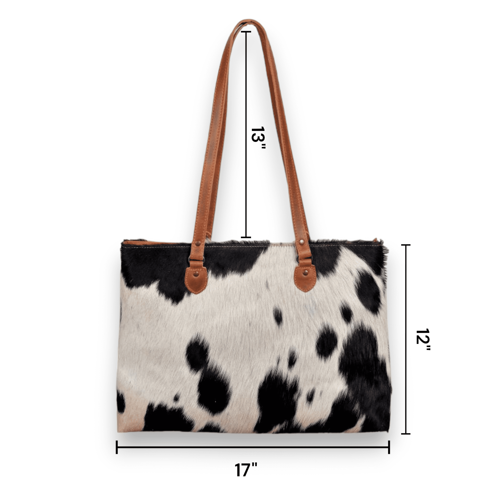 Ranch Junkie - Wholesale Tote Bag - Women's - Genuine Cowhide Large Tote Highlands Black Cowhide Tote20