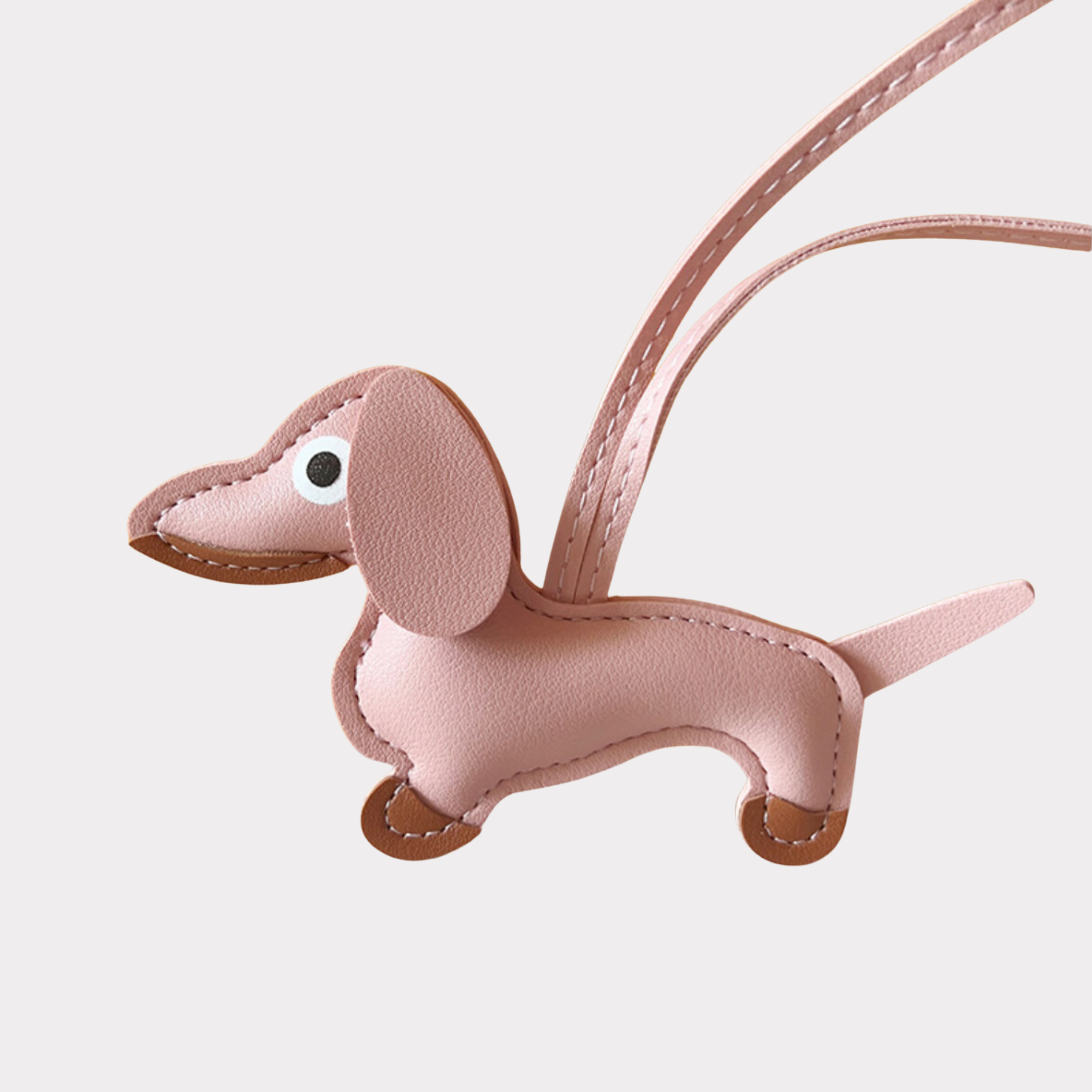 DrifWoo - Wholesale Purse/Bag Accessory - Women's - Dachshund Leather Bag Charm – Adorable Dog Charm for Bags8