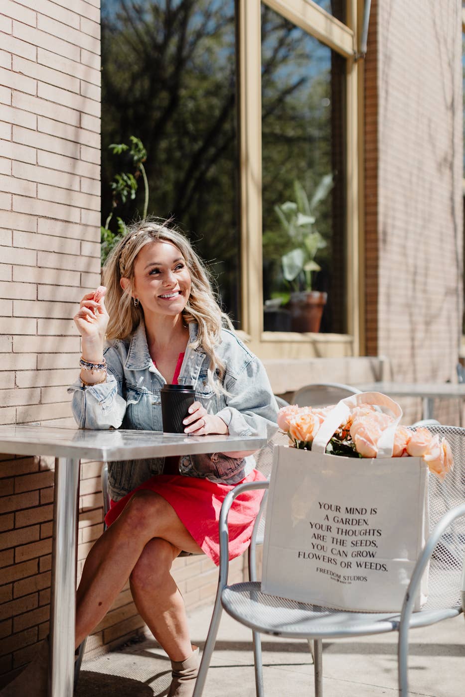 Freedom Studios - Wholesale Draagtas - Dames - Gratis to Bloom Tote2