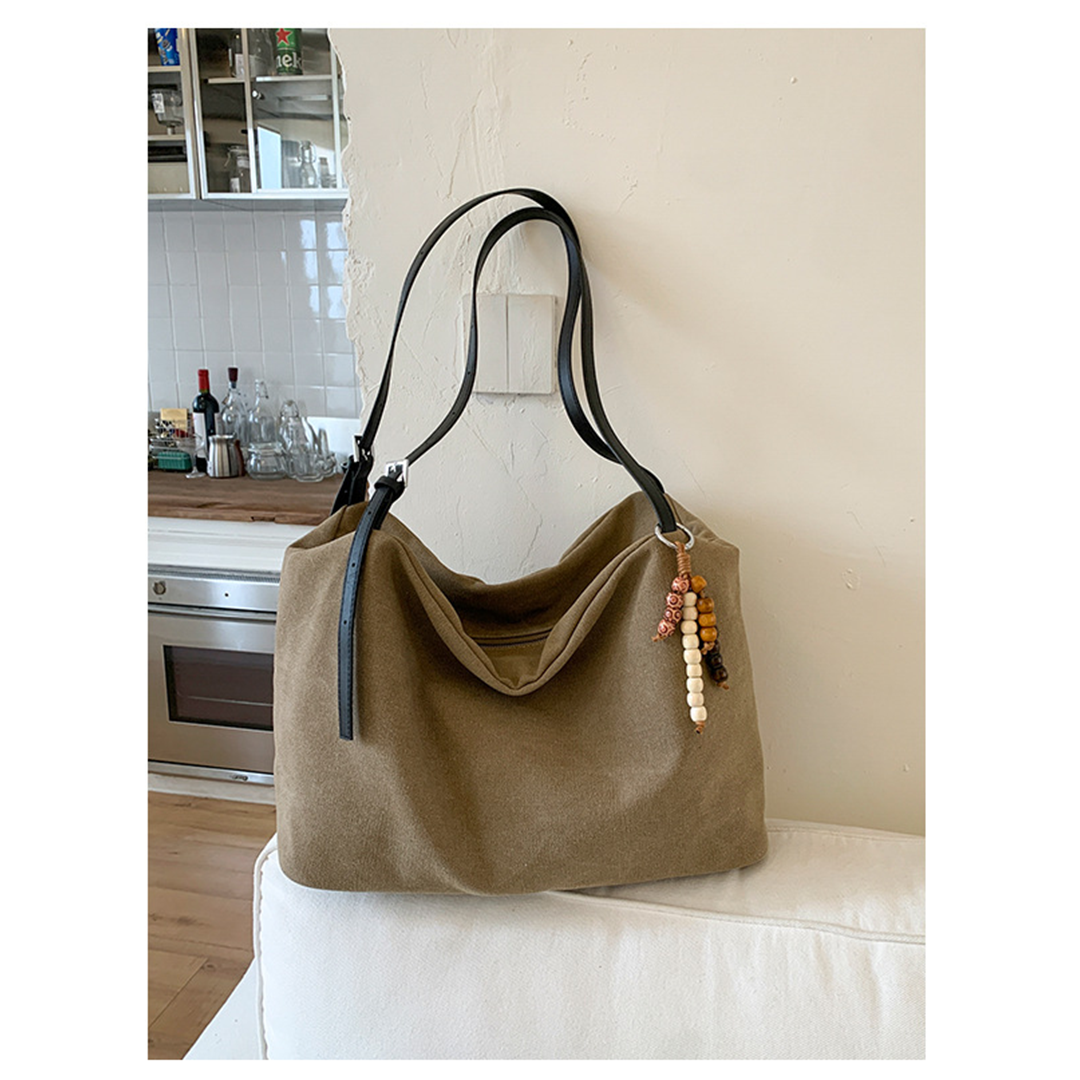 UNISHE – Engroshandel Tote bag - Dame – Trendy Lærred Enkel Casual Stor Skuldertaske ZK36856