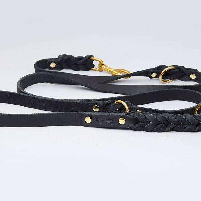 ammi for Dogs - Wholesale Pet Leash - Dog - 3-way adjustable leather leash7