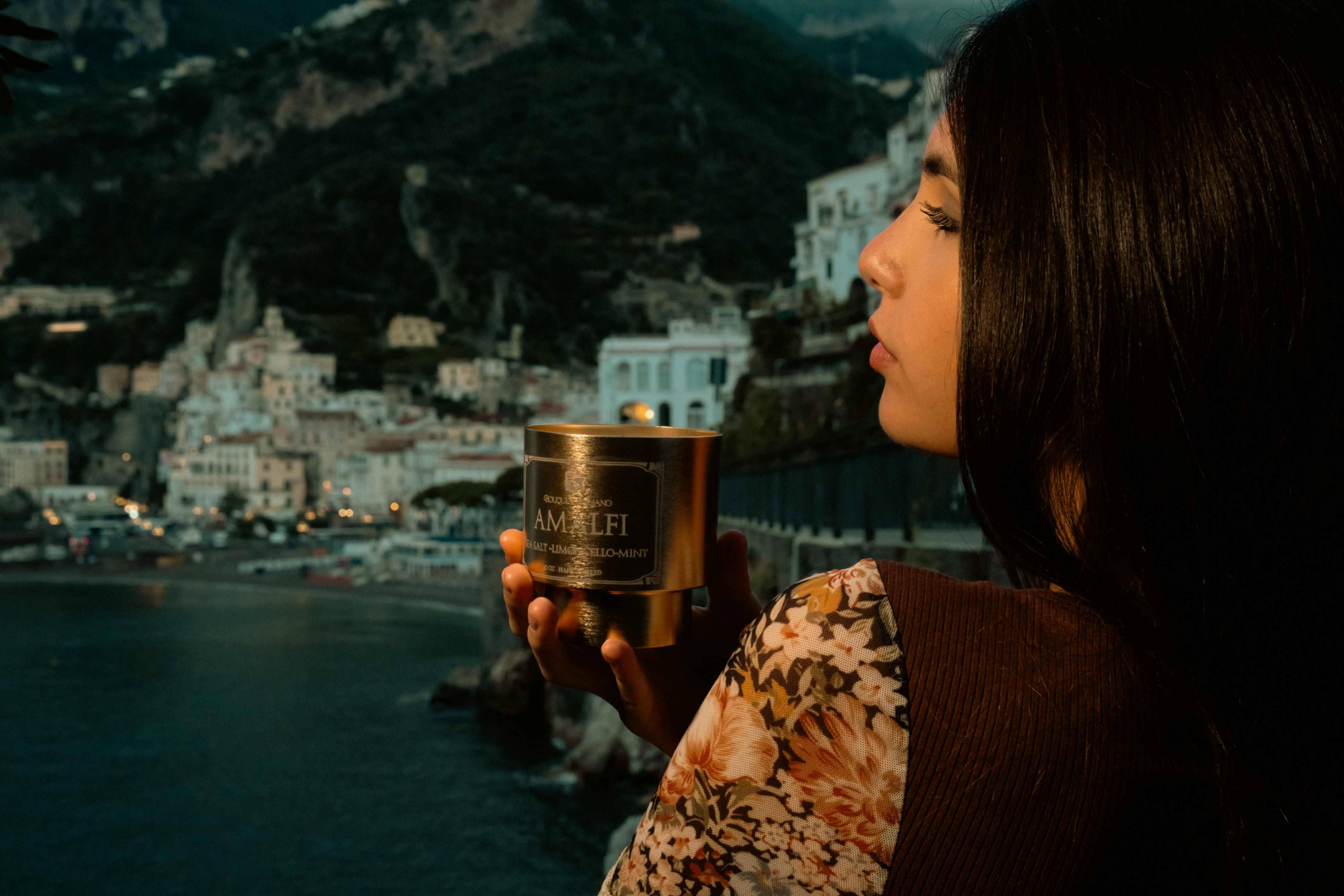 BouquetItaliano – wholesale Jar/filled candle – Amalfi Luxury Scented Candle – Italian Coastal Inspired14