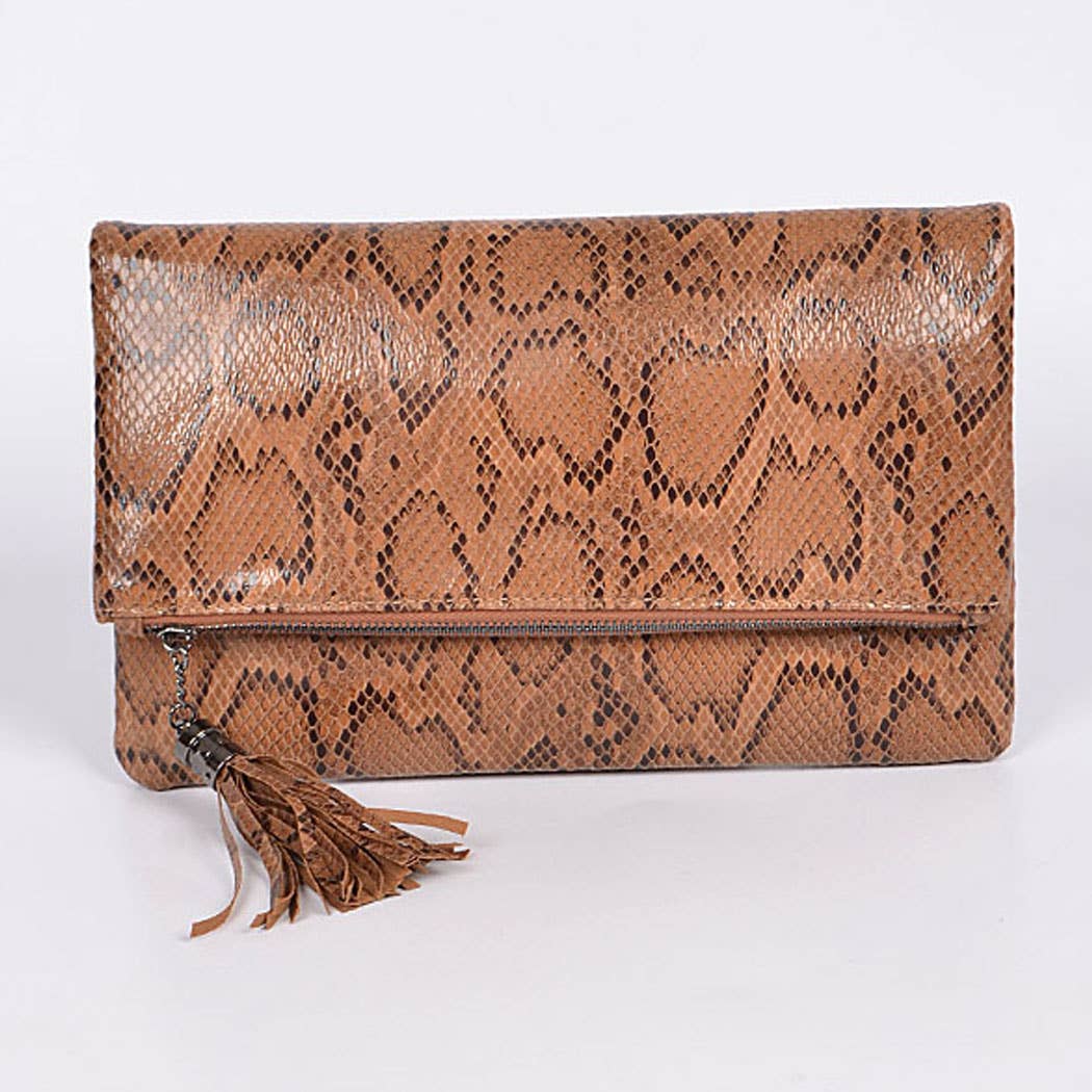 3AM BY H&D ACCESSORIES – wholesale Kuvertväska - Dam – Leopardtryck Camo Clutch6