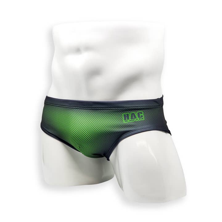 Basic Badeshorts - Green Ballistic für den Großhandel von HAC Swim