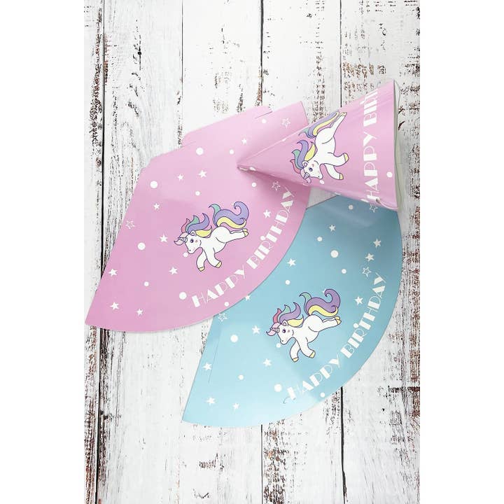 ASSORTED UNICORN PARTY SUPPLIES HAT for wholesale on Faire
