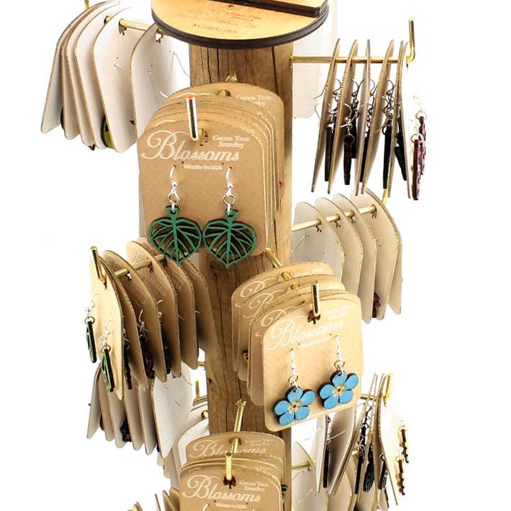 Blossom Log Rack for wholesale by Green Tree Jewelry