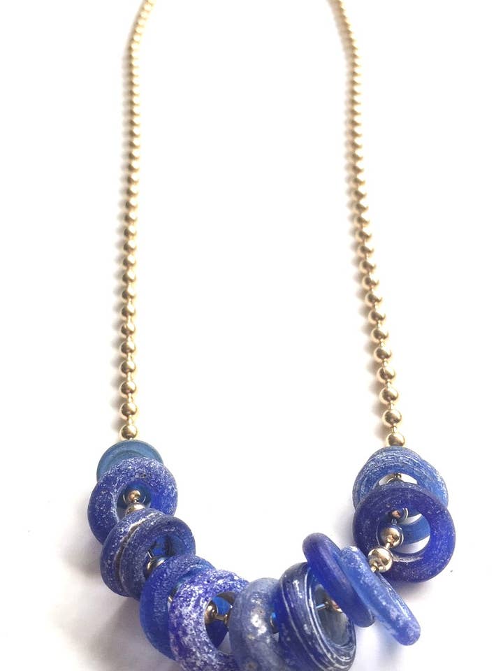 Forntida glas Halsband för wholesale av Heather Kahn