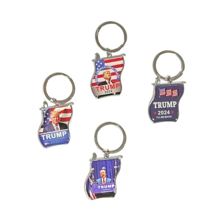 Trump Keychain 12 CT for wholesale by K & S WHOLESALE INC