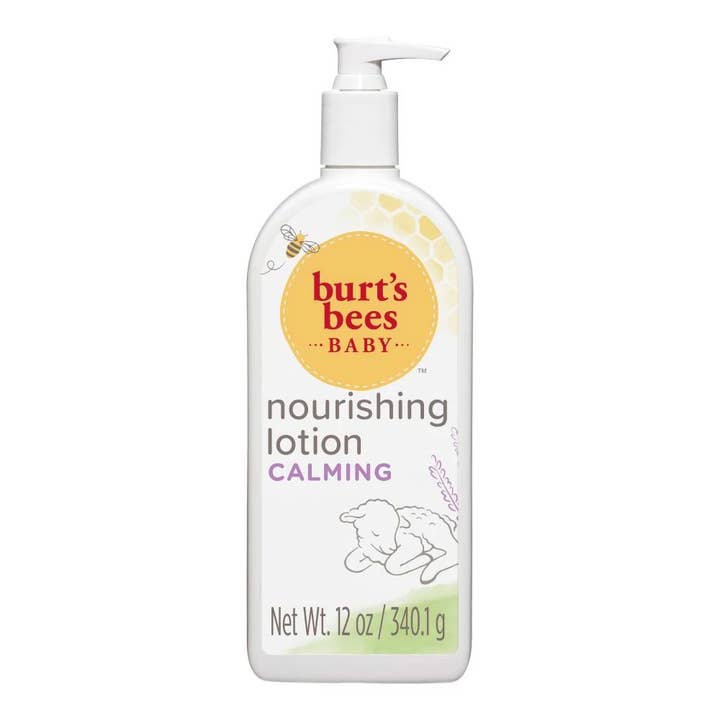 Nourishing Calming Lotion With Lavender 12 oz. Pump Bottle for wholesale by Burt's Bees