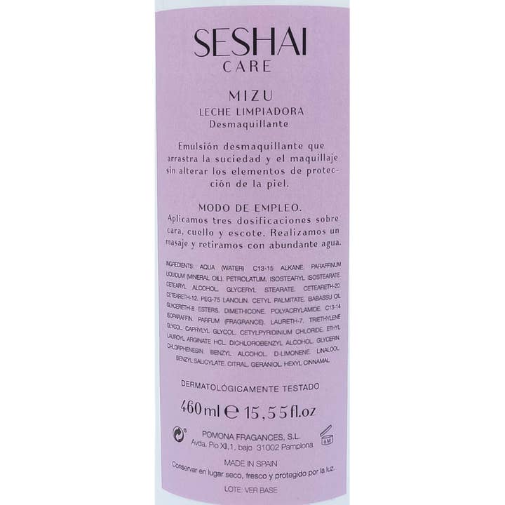 SESHAI CARE - Vente Démaquillants - NETTOYANT DÉMAQUILLANT MIZU4