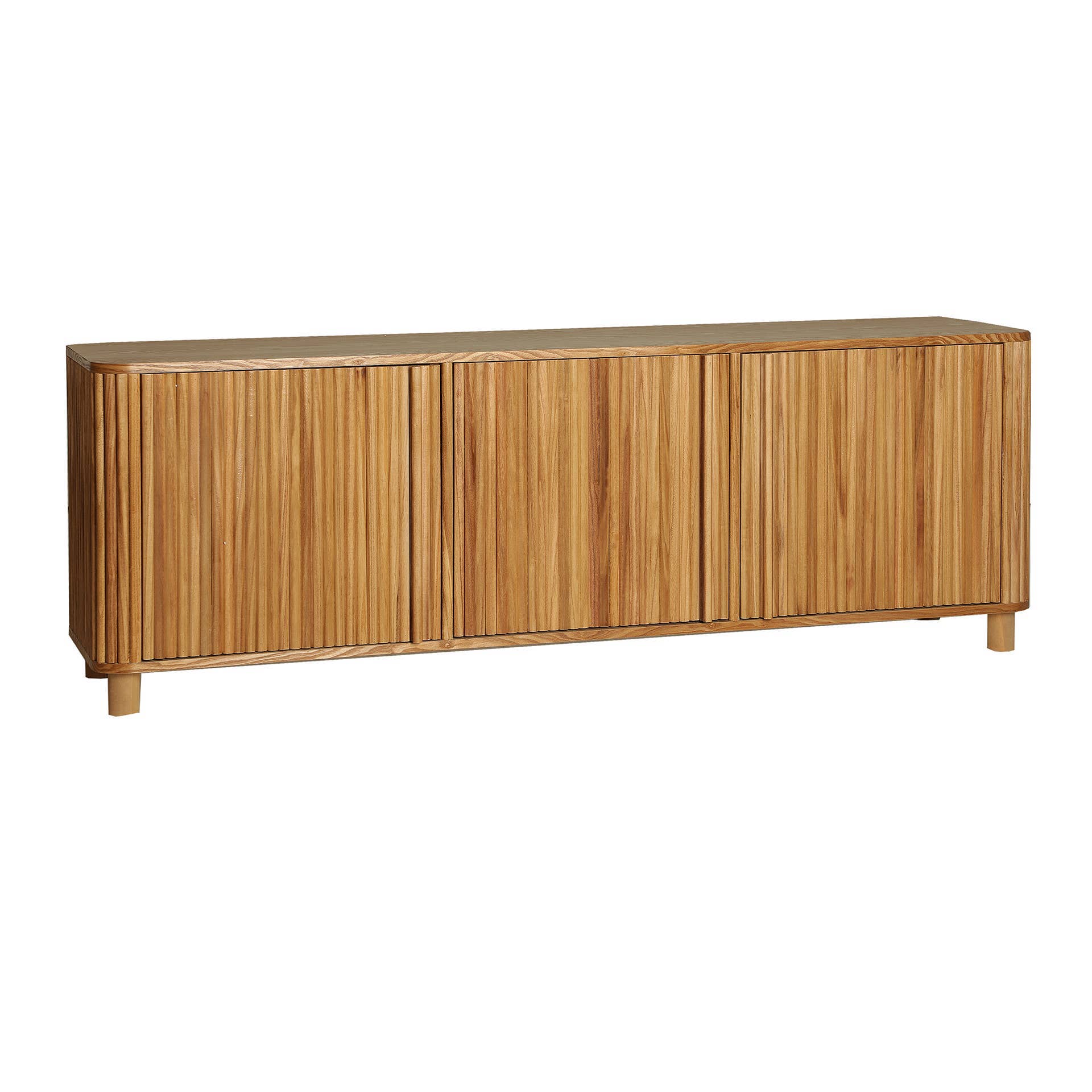 Kodu Home Design - Wholesale Console Table - Light Brown DM Wood TV Cabinet, 160x40x56cm1