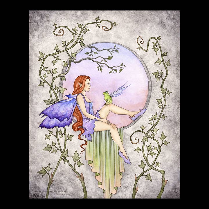 8x10 PRINT - Secret Conversation for wholesale by Amy Brown Art