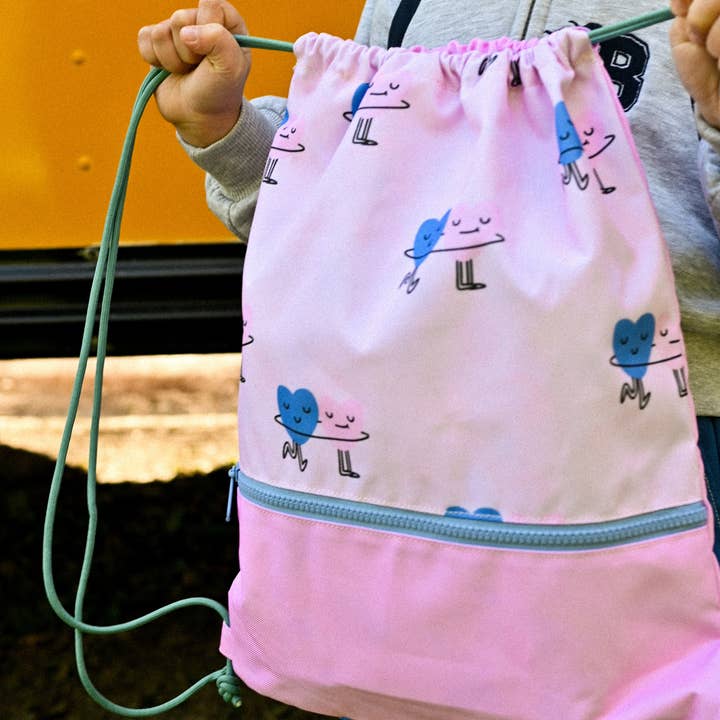 the cotton cloud – wholesale Pencil case/pouch – Drawstring Bag Dancing Hearts10