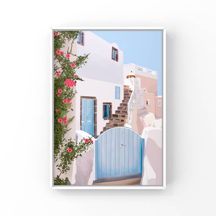 Greek Wall Art Print for wholesale by Lauren Felice