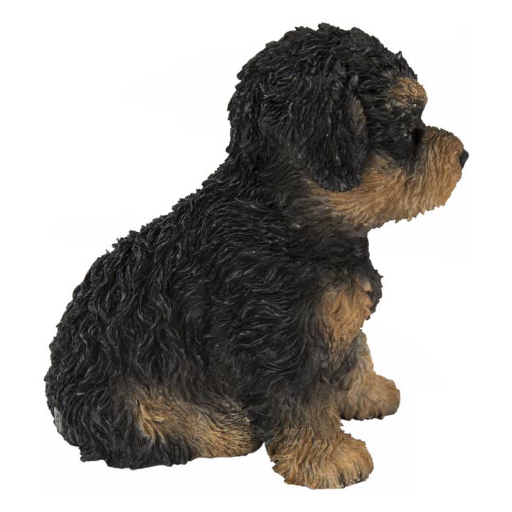 Hi-Line Gift Ltd. - Wholesale Decorative Figurine - Baby Cavapoo Black & Tan