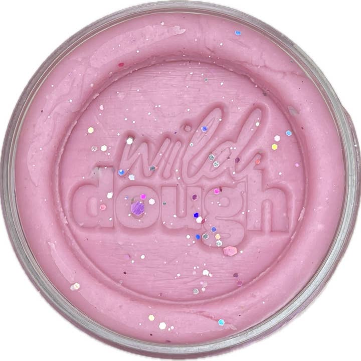 Wild Dough Playdough - Wholesale Putty/Slime - Kids - Princess Pink Playdough - Glitter (w/s)