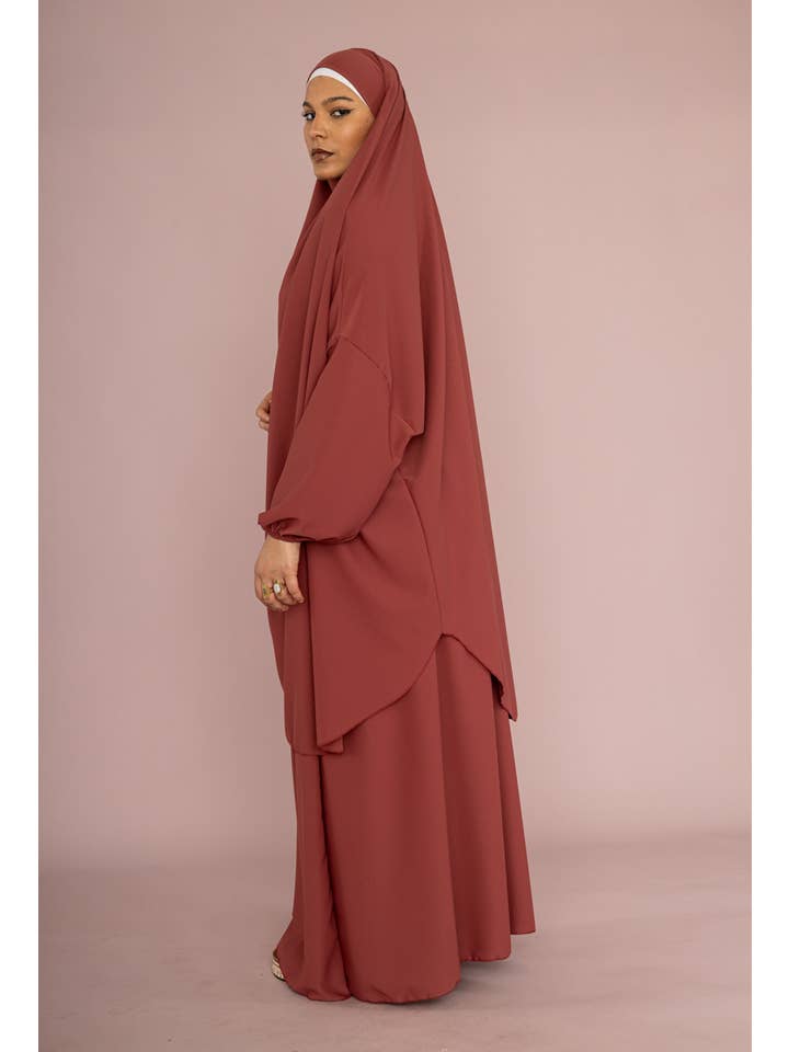 IDEAL OUTFIT - Wholesale Top & Skirt Set - Women's - Jilbab set two pieces ref:2310 pk