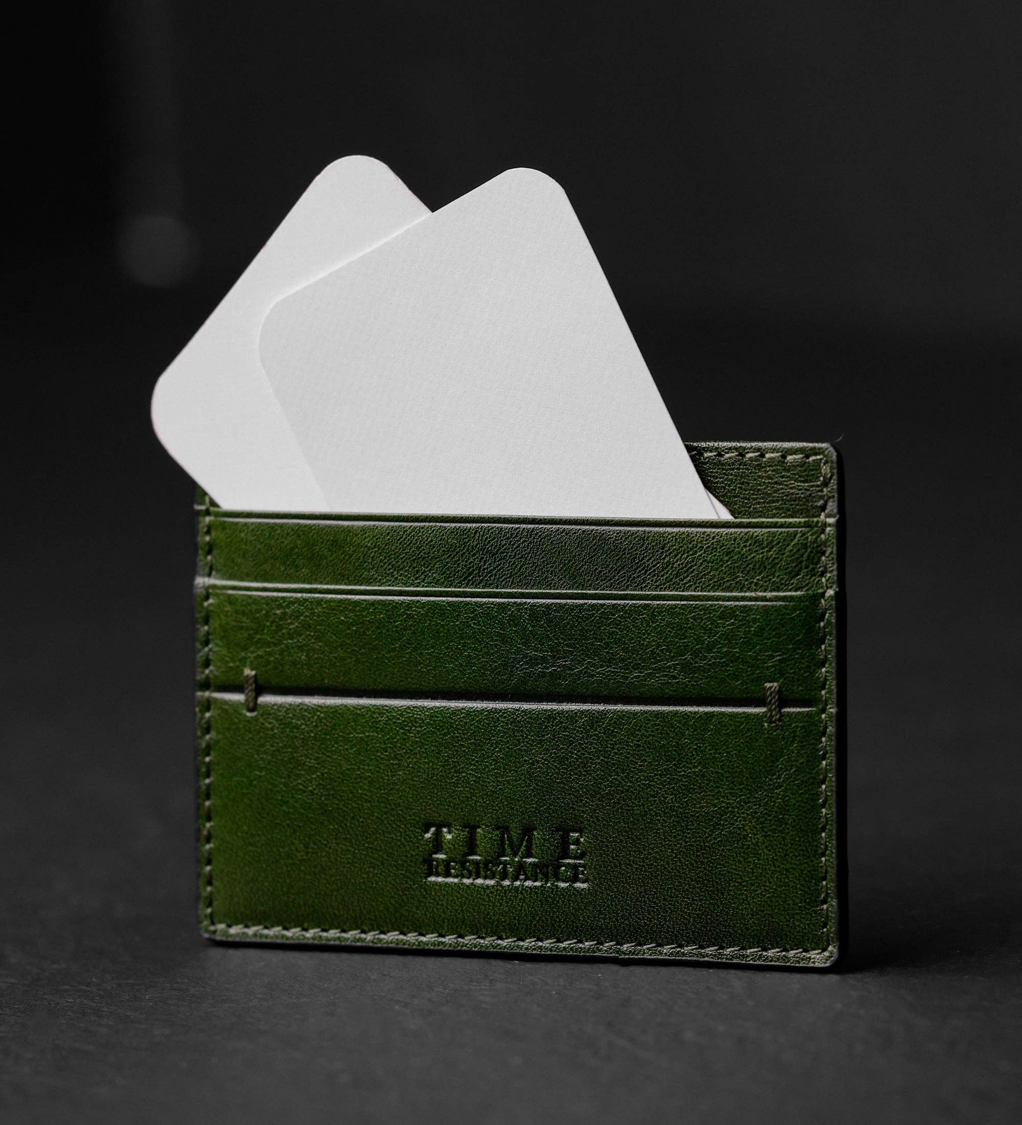 Time Resistance - Wholesale Pasjeshouder - Uniseks - Leren creditcardhouder en visitekaarthouder - Fireflies20