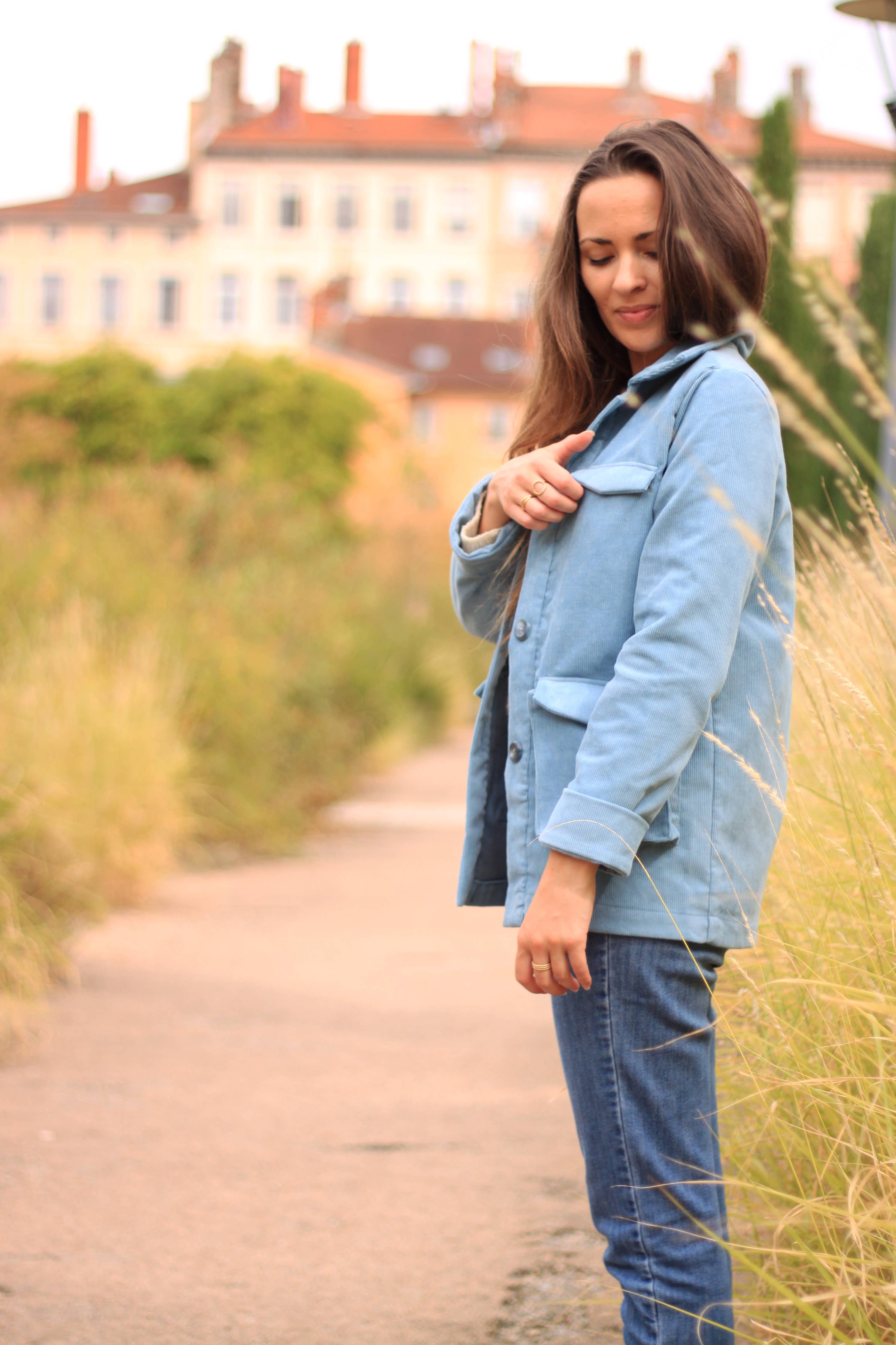 Cha' coud - Wholesale Craft Sewing Kit - Sewing pattern - Aela jacket1