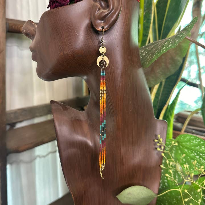 Dancing Willow - Wholesale Dangle Earrings - Harvest Heather Earrings5