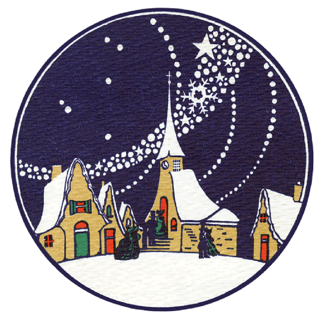 Laughing Elephant - Wholesale Sticker - Vintage Christmas - Holiday Sticker Box10