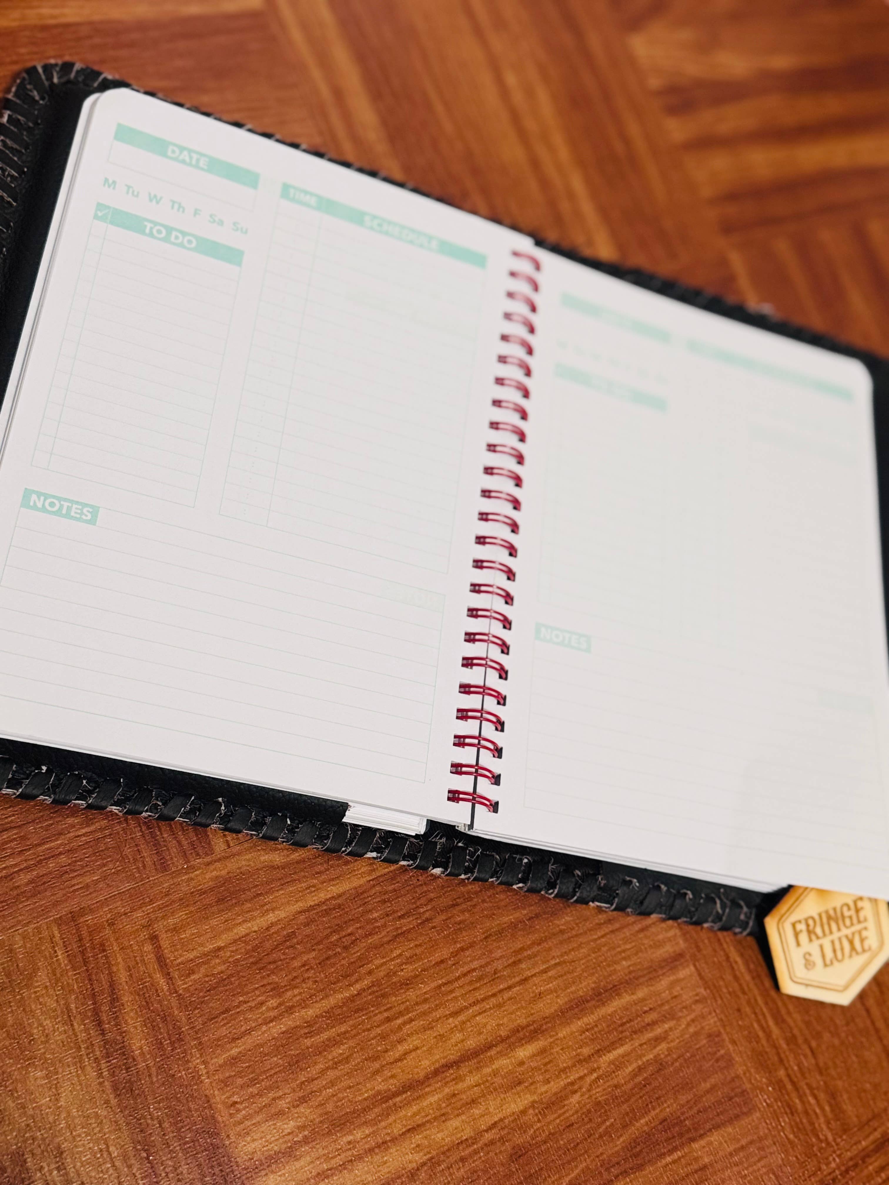 FRINGE & LUXE - Wholesale Gift Tag - Cowhide cover -Bible, planner, book cover 1