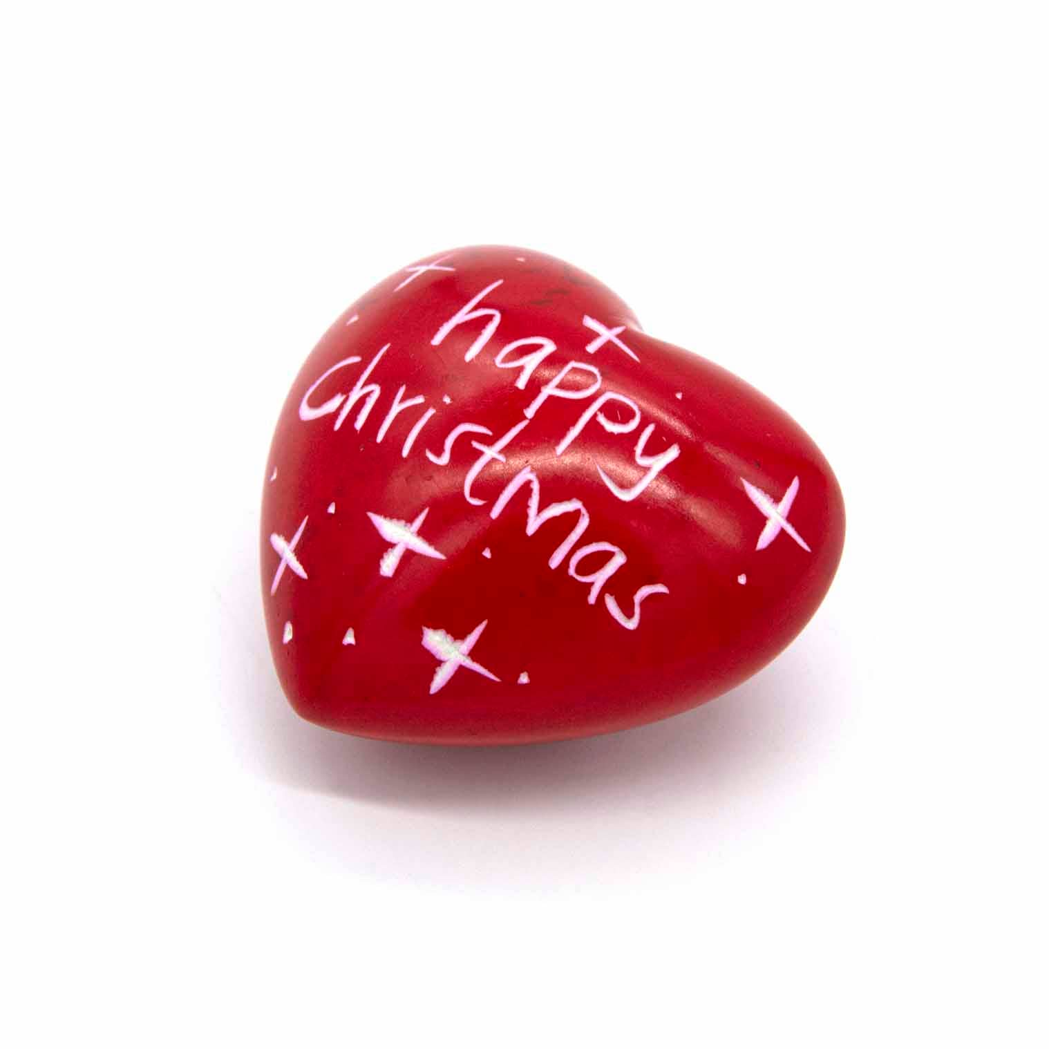 Siesta - Wholesale Christmas Decoration - Soapstone Christmas Heart2