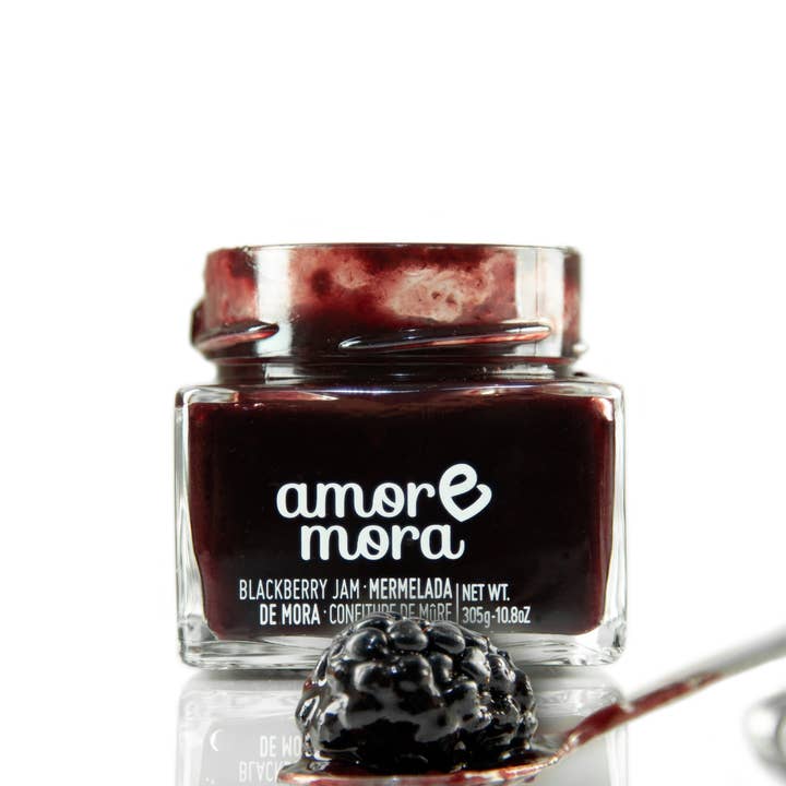 LoRUSSo - Wholesale Jam/jelly - Organic artisanal blackberry jam 85% fruit - 305g3